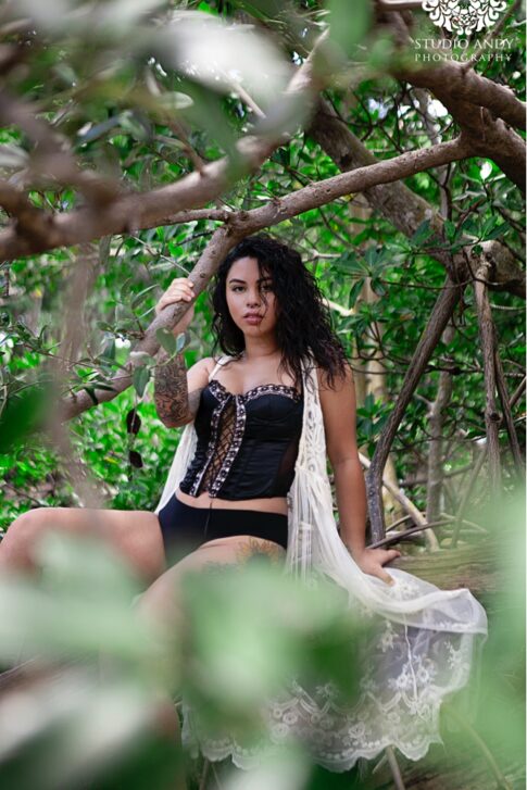 Outdoor Boudoir Session
