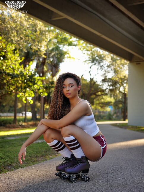 Roller Skating Photo Shoot
